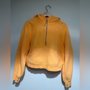 Lululemon Scuba Oversized Half-Zip Hoodie – Mango Dream